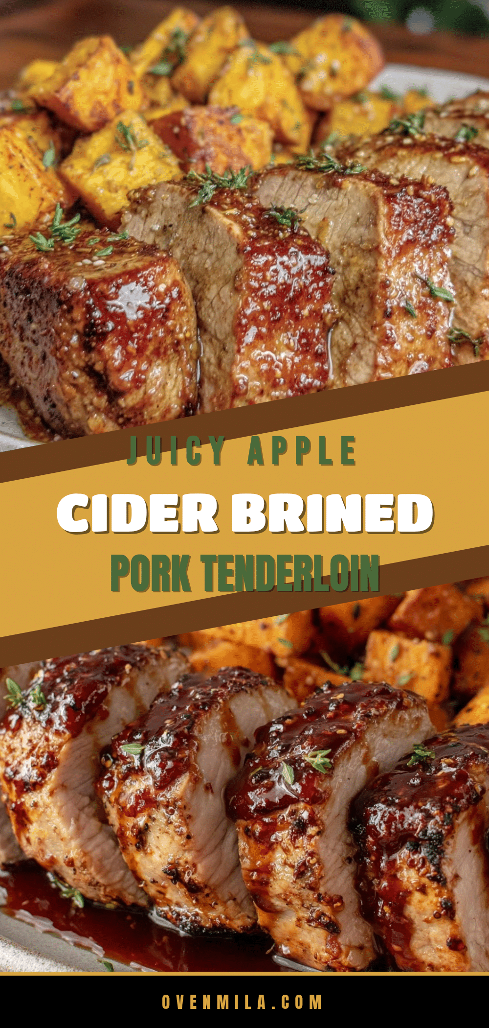 apple cider brined pork tenderloin recipe