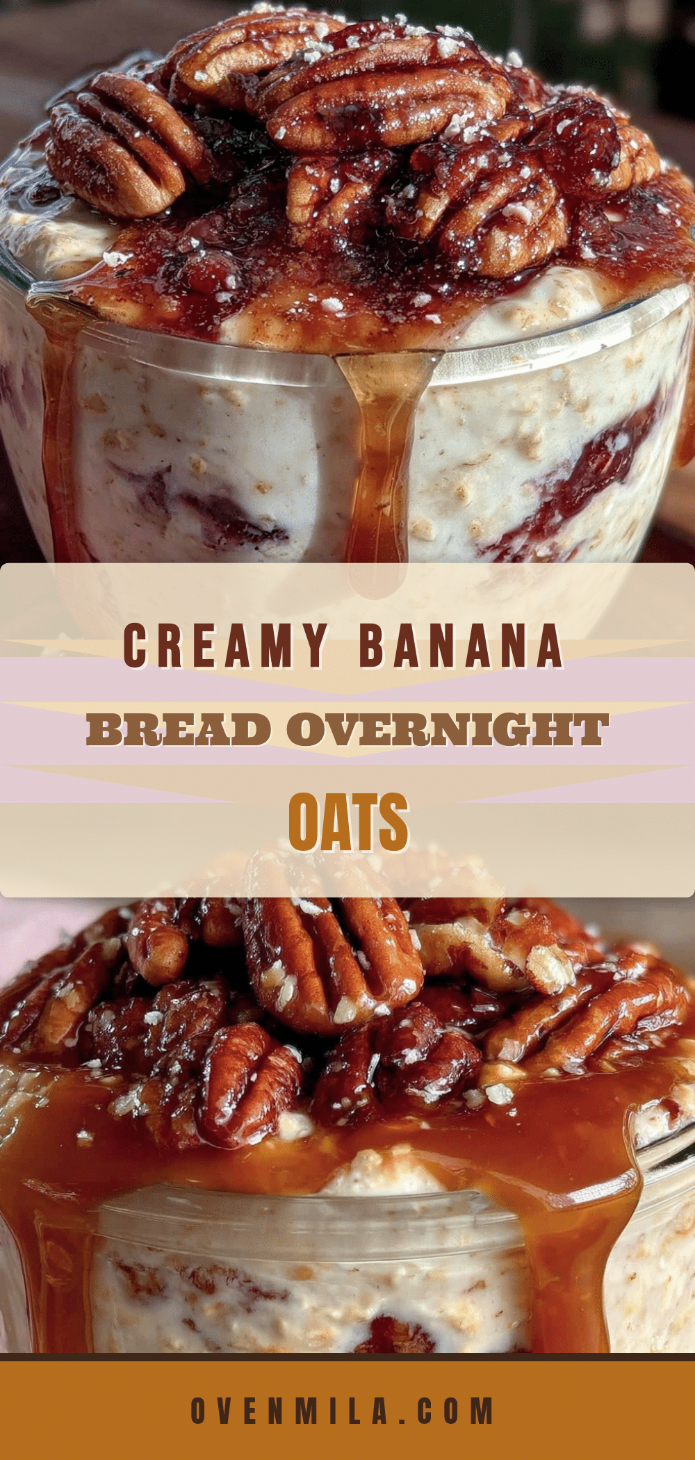 banana bread overnight oats recipe