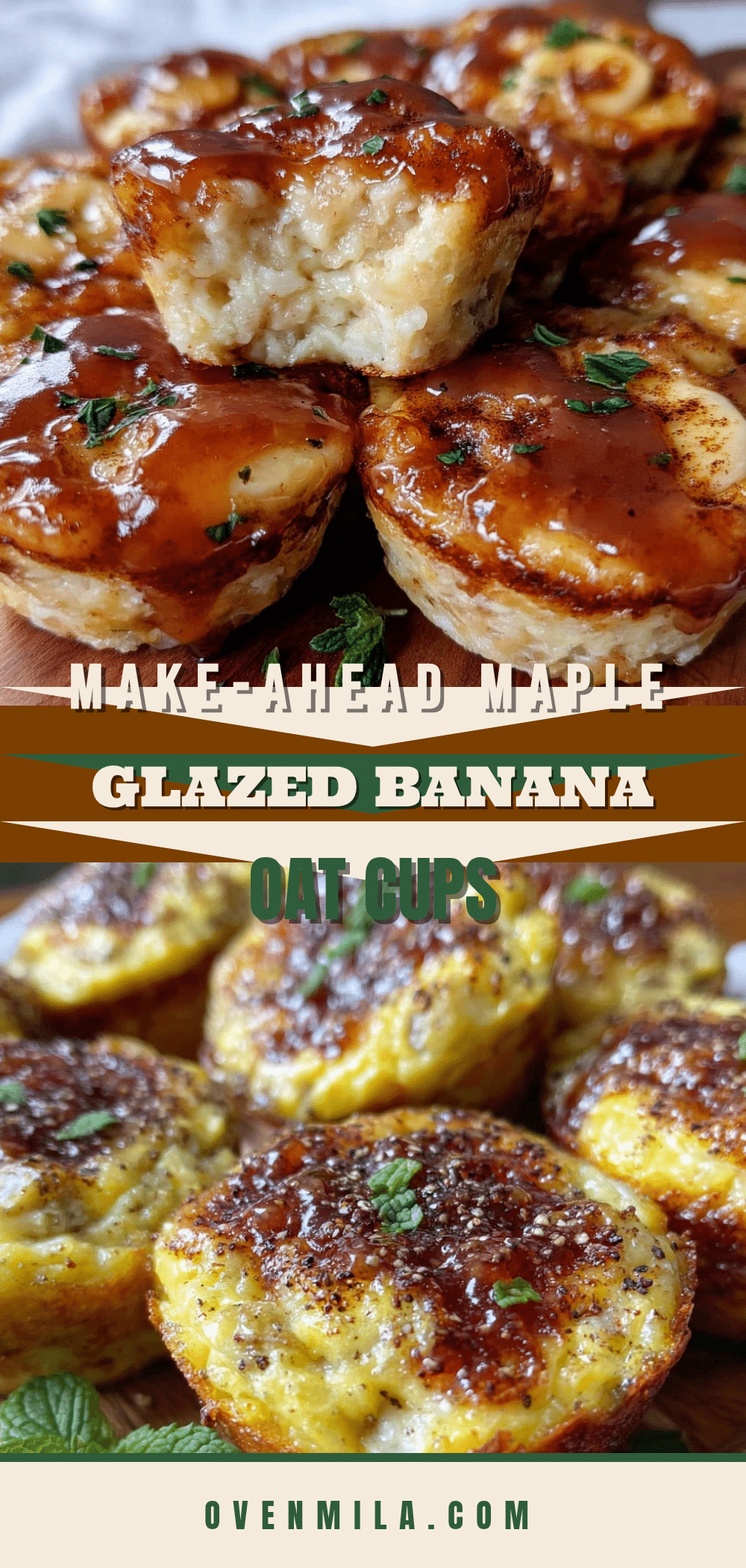 banana oat egg cups recipe