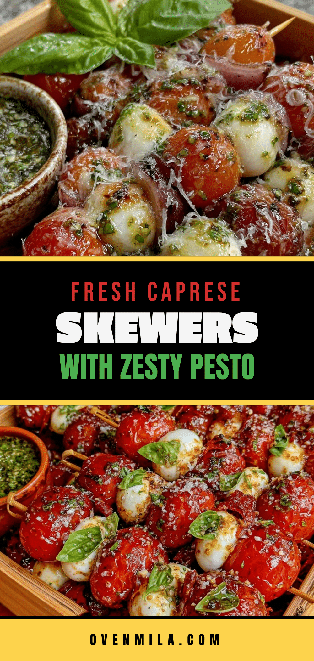 bento box caprese skewers recipe