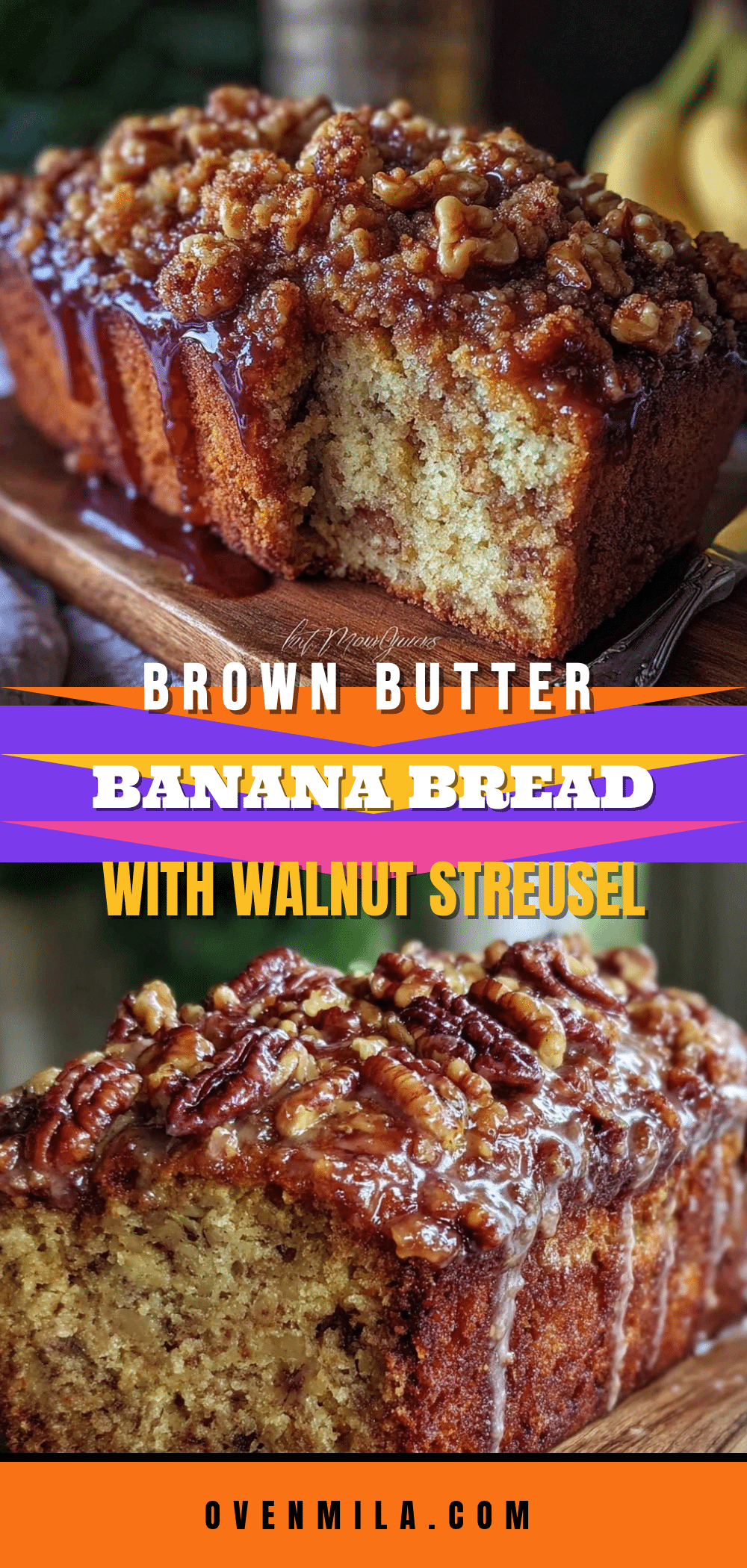 brown butter banana bread recipe