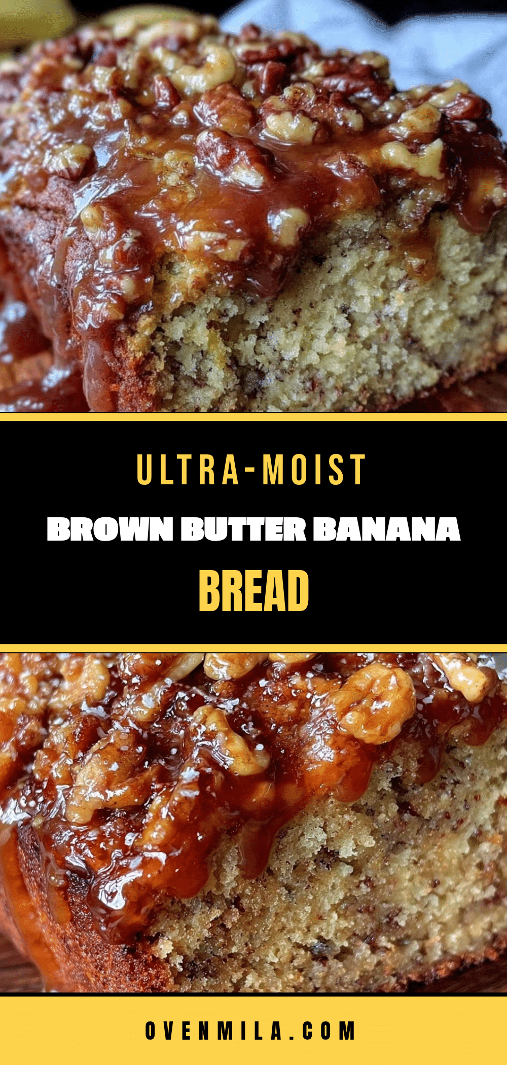 brown butter banana bread recipe
