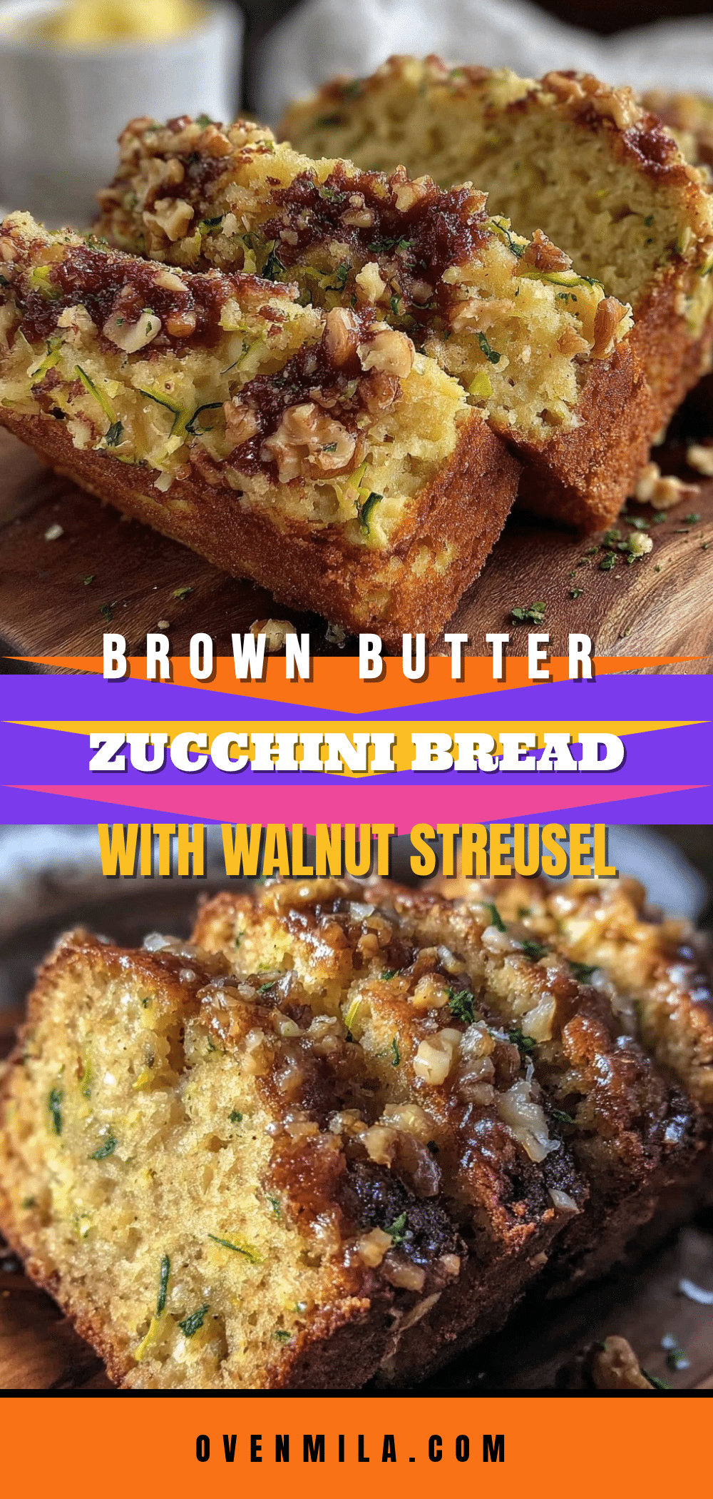 brown butter zucchini bread recipe
