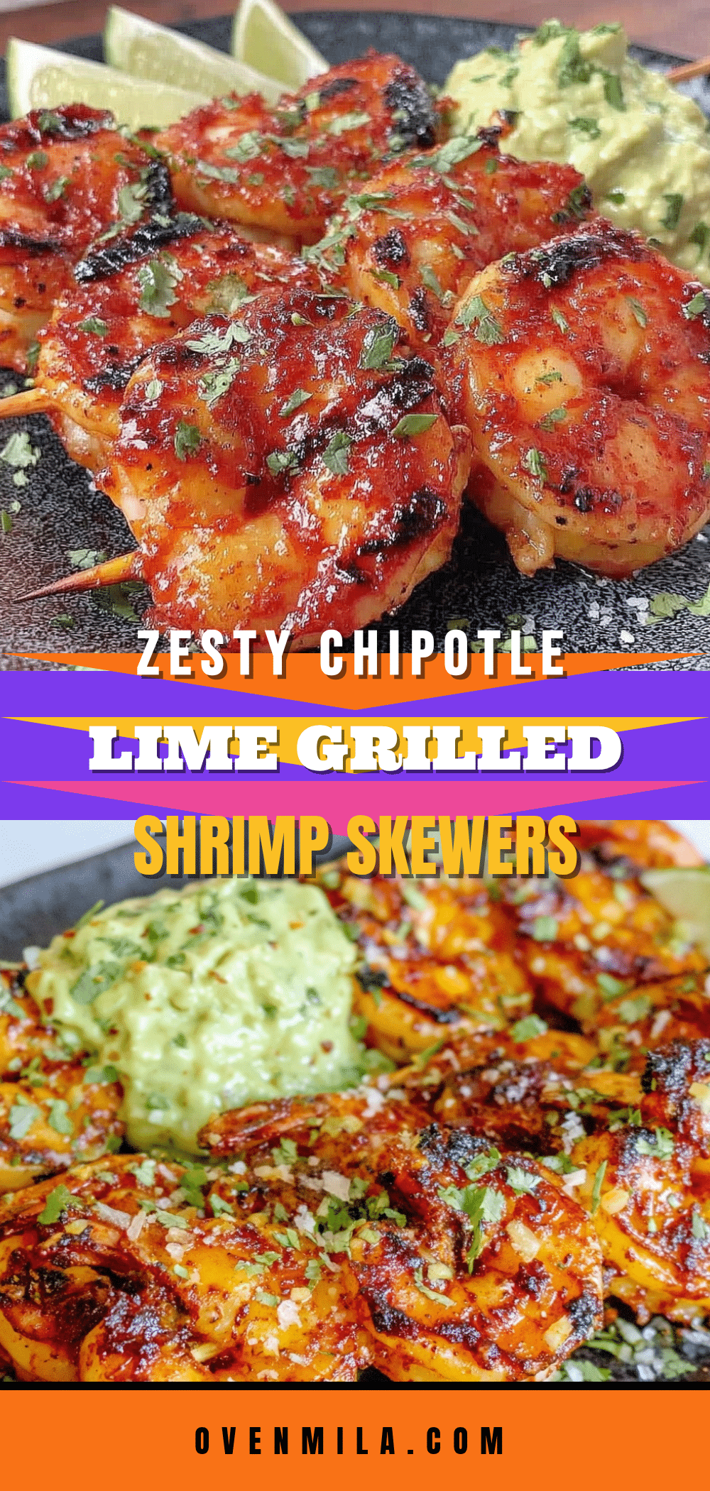 chipotle lime grilled shrimp skewers recipe