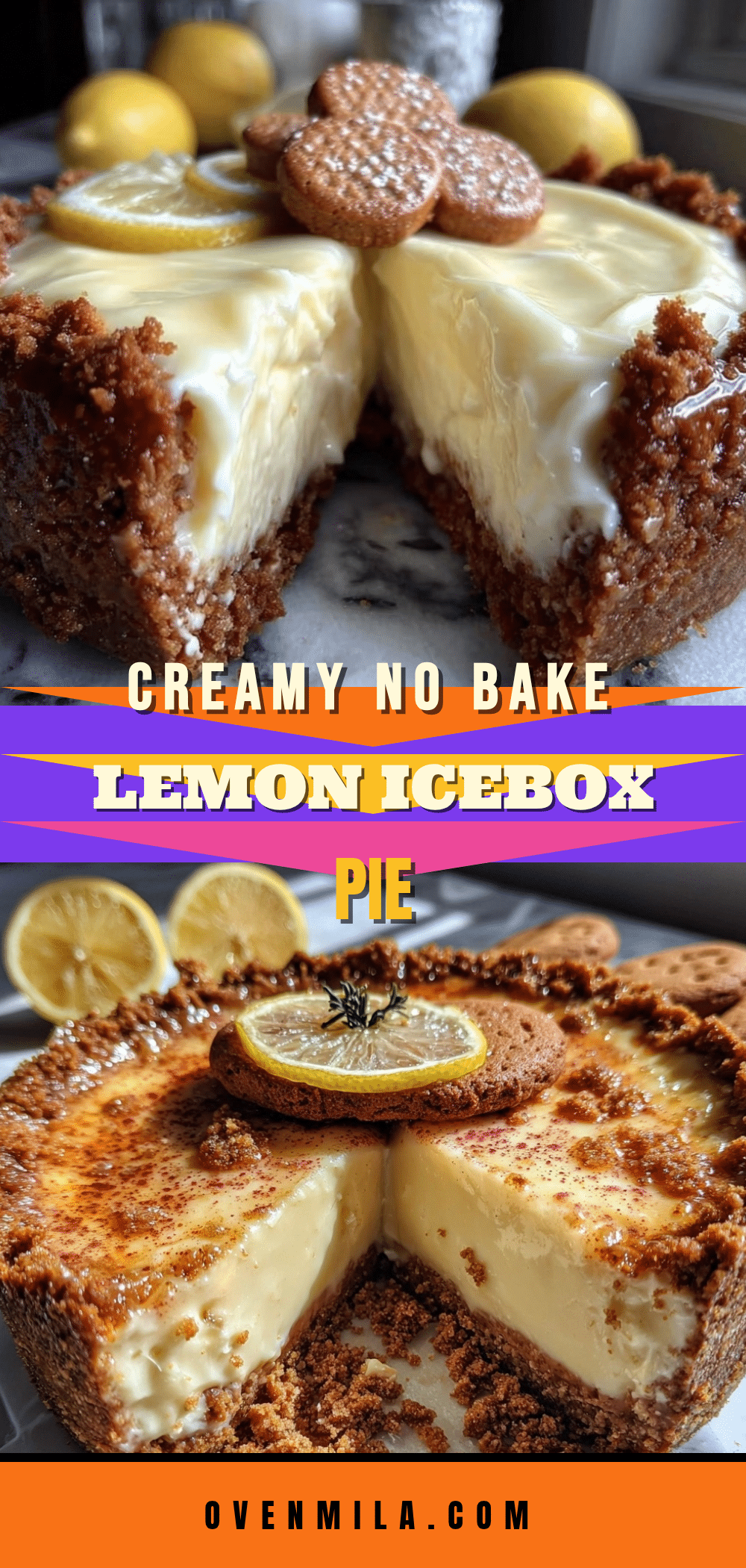 creamy lemon icebox pie recipe