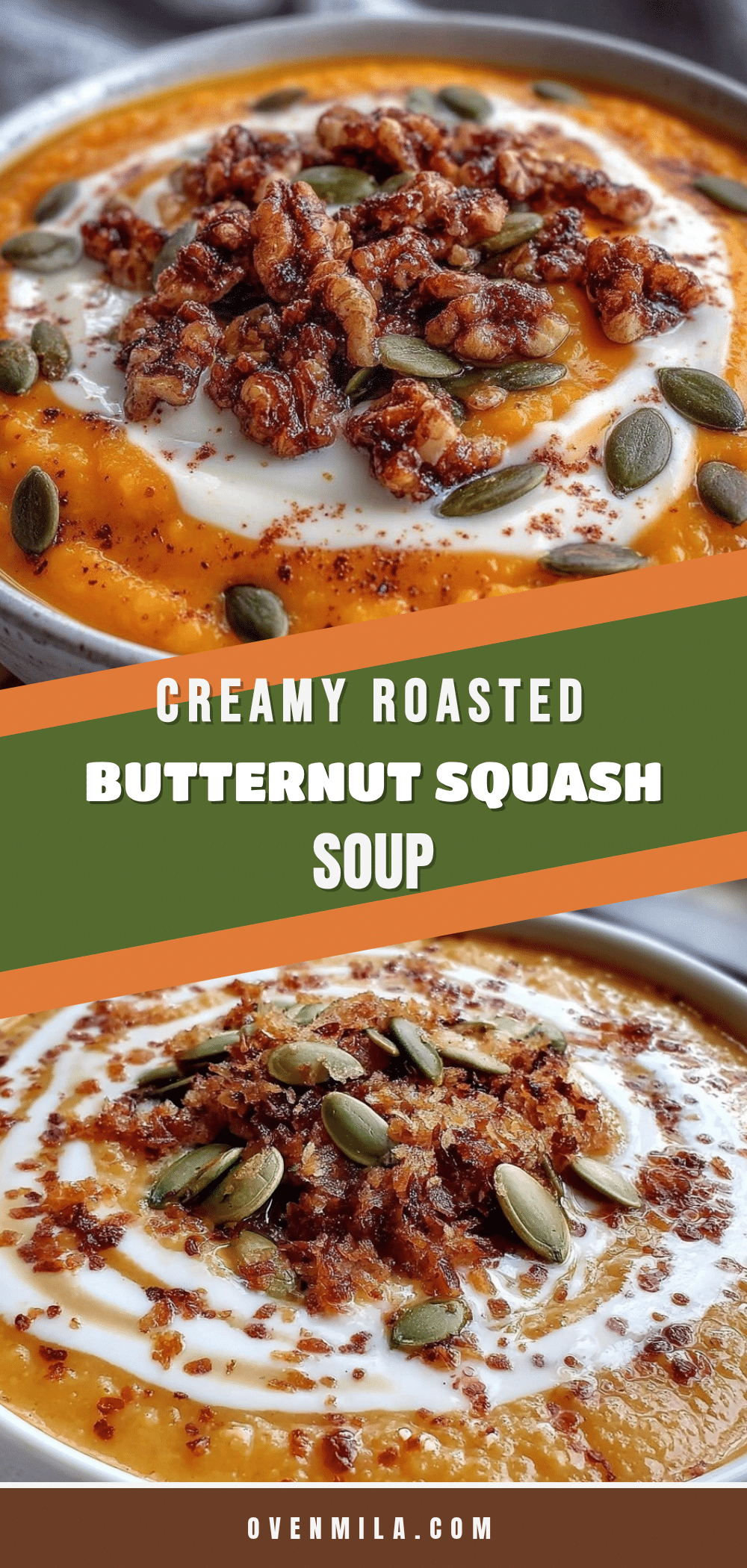 creamy roasted butternut squash soup recipe