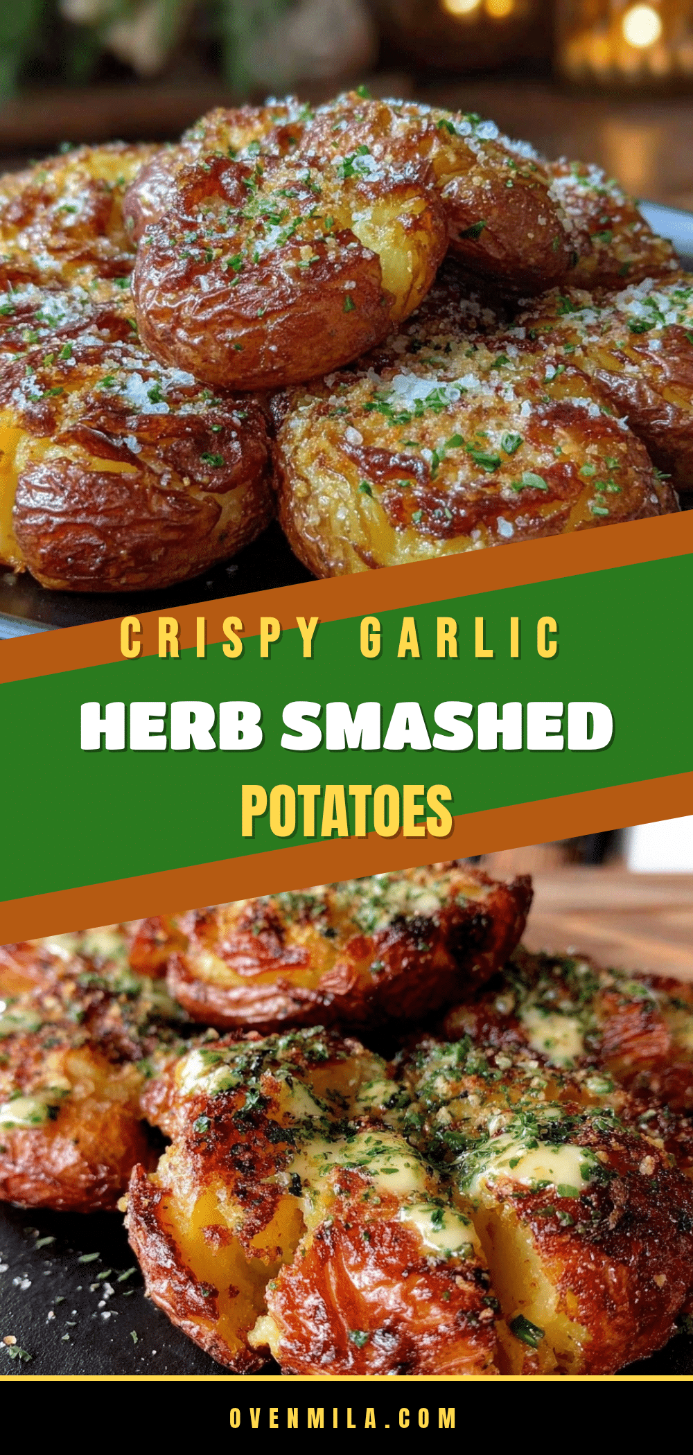 crispy smashed potatoes recipe
