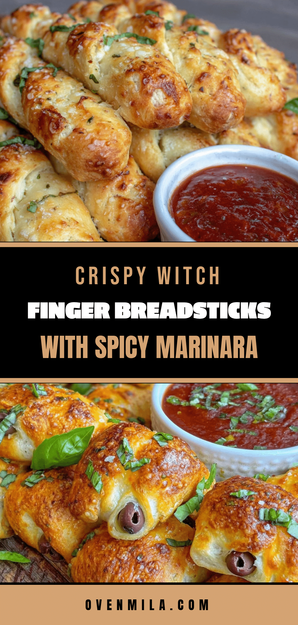 crispy witch finger breadsticks recipe