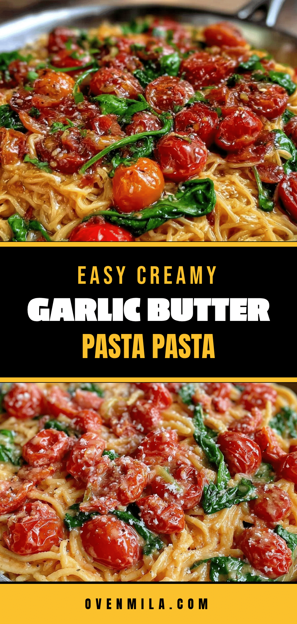 easy creamy garlic butter pasta recipe