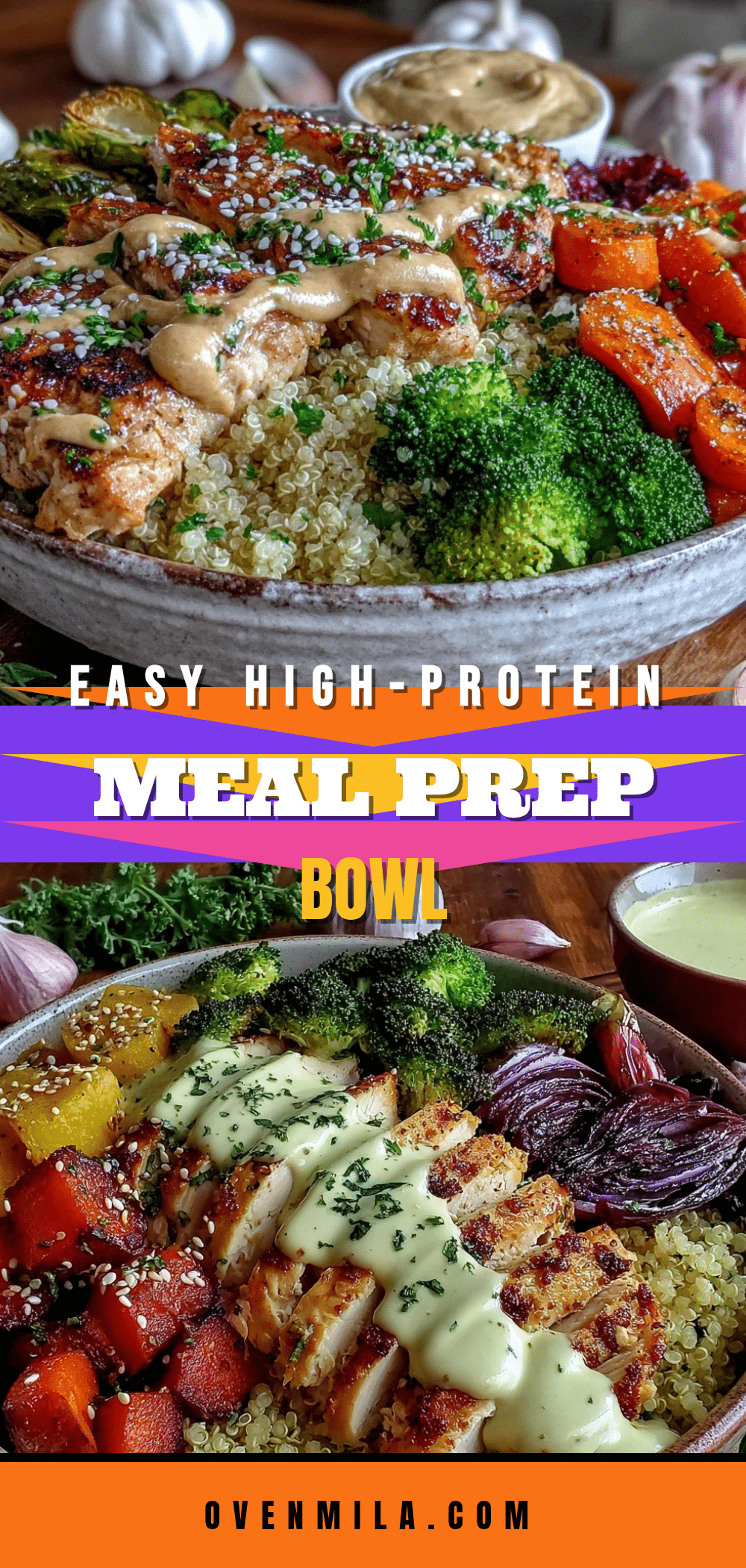 easy high-protein meal prep bowl recipe