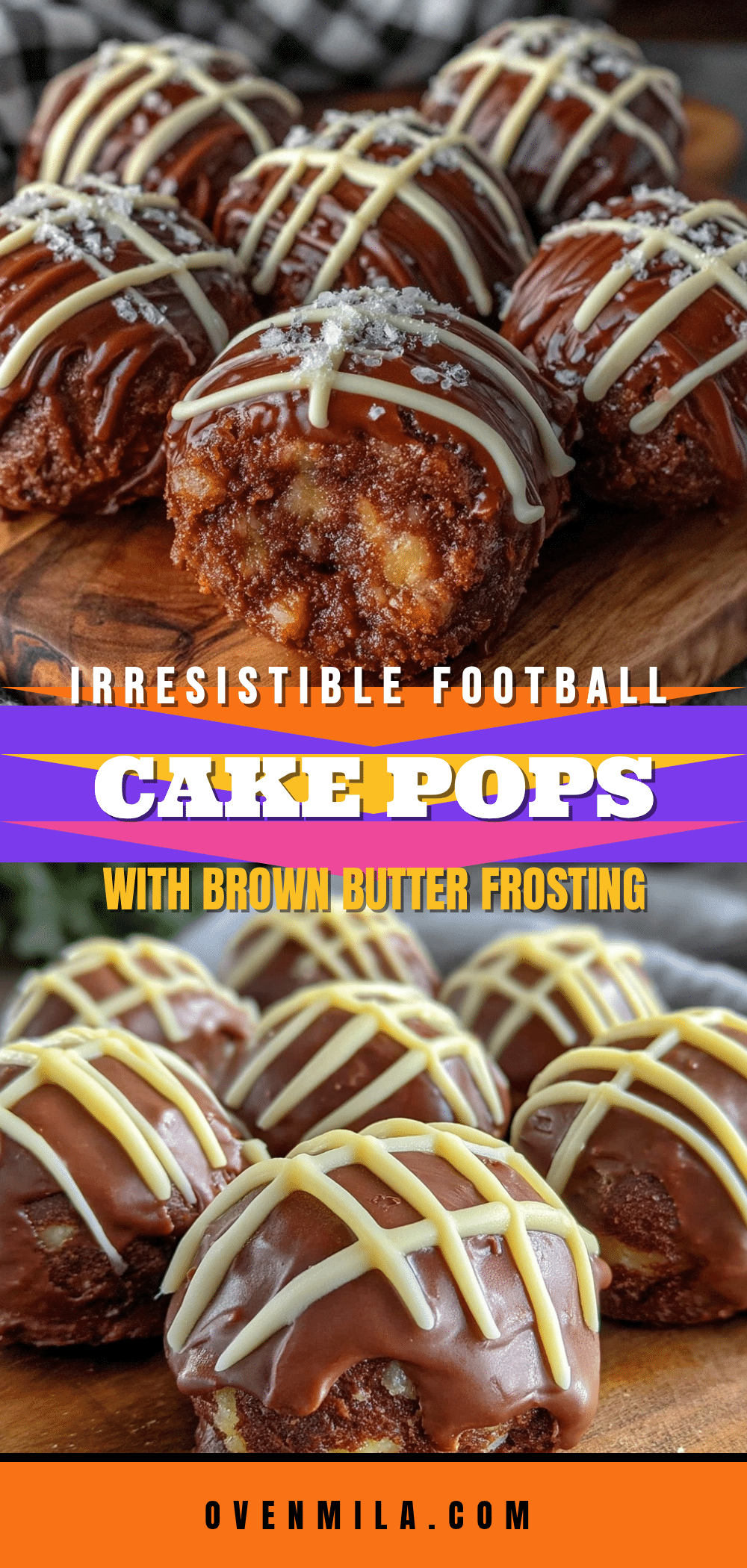 football cake pops recipe