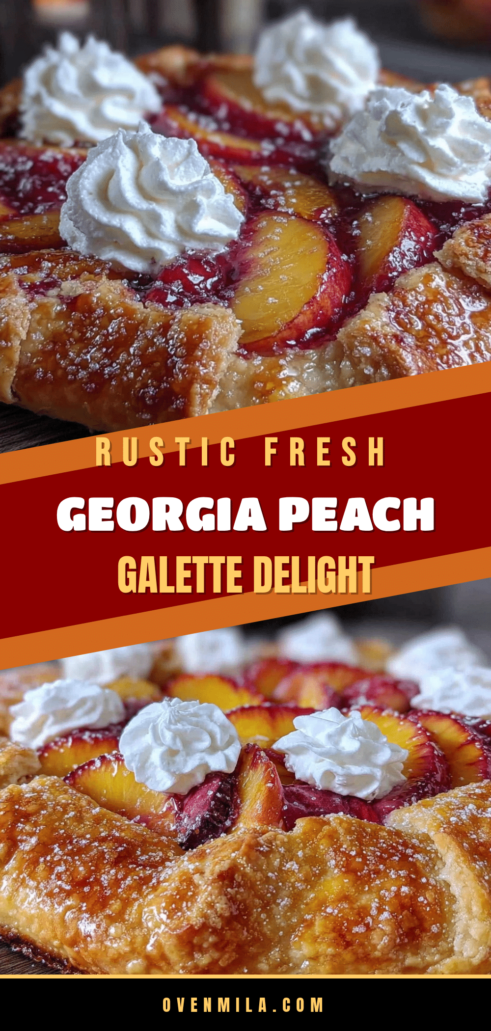 Fresh Georgia Peach Galette recipe