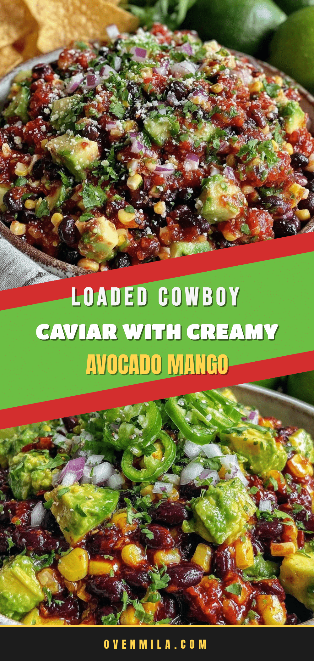 fresh loaded cowboy caviar recipe