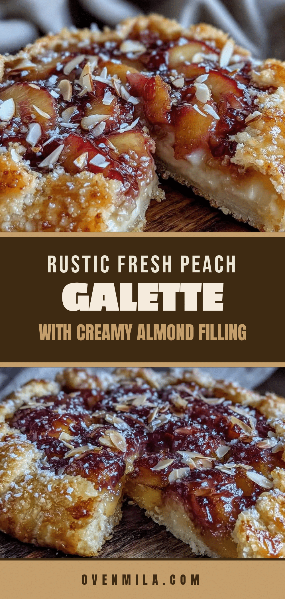 fresh peach galette recipe