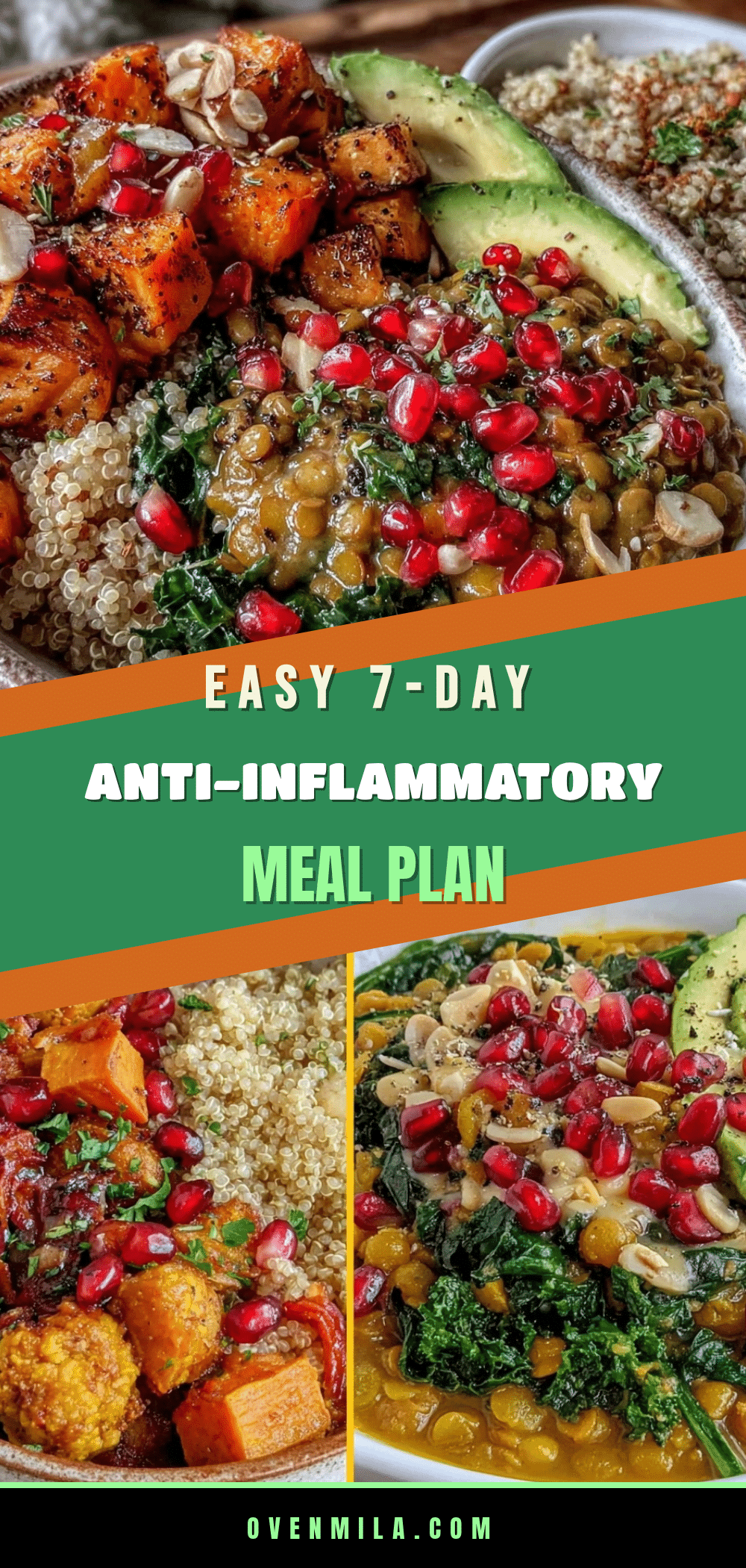 healthy 7-day anti-inflammatory meal plan recipe