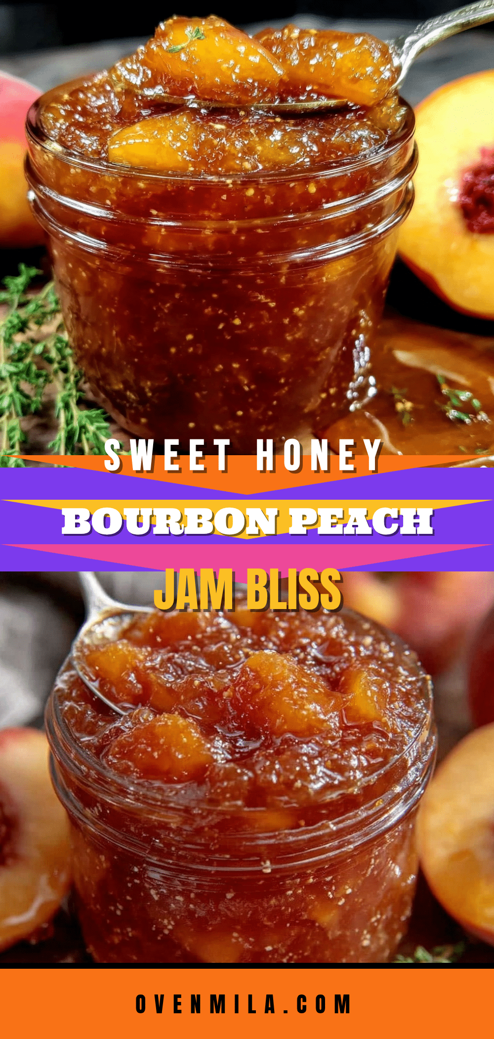 honey bourbon peach jam recipe recipe