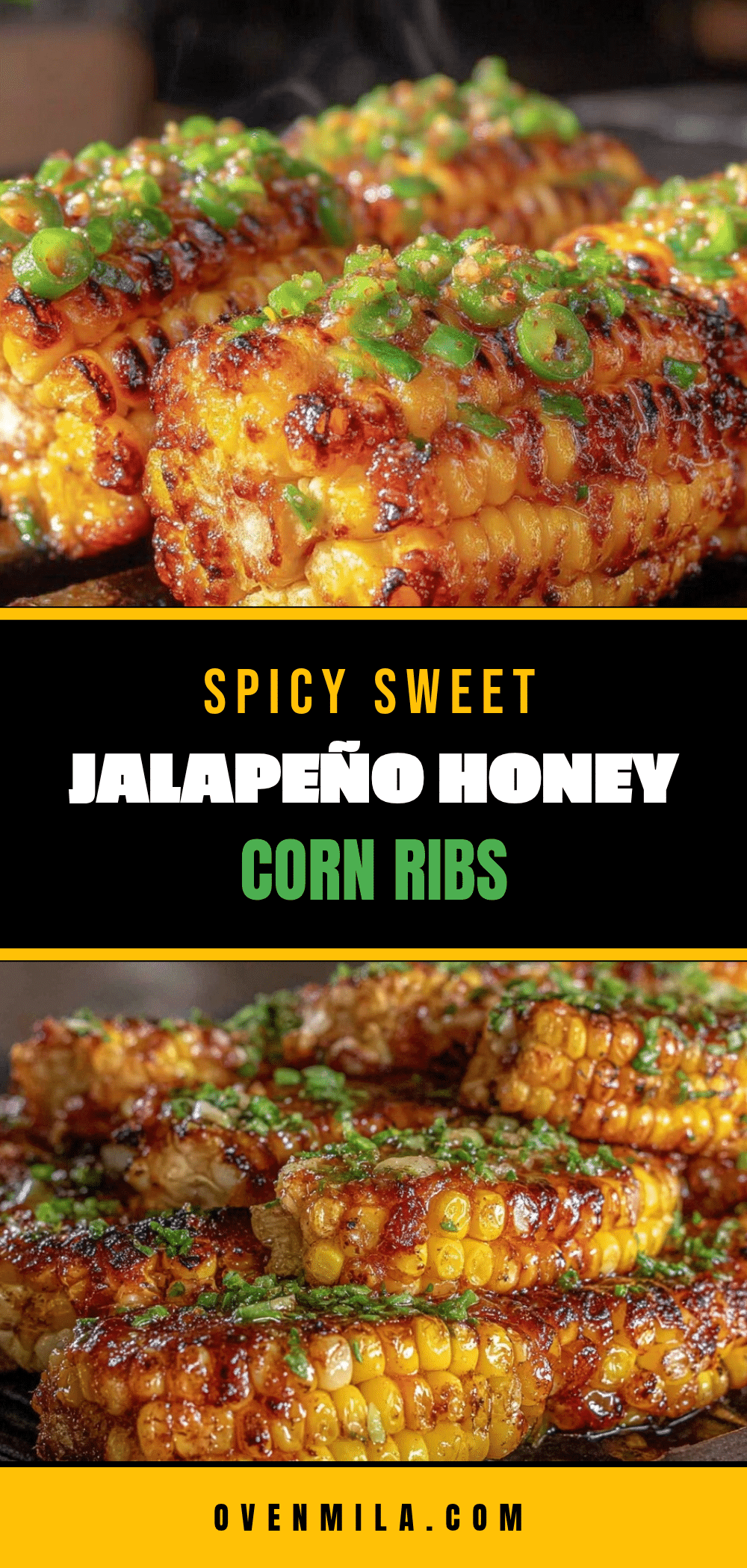 jalapeño honey butter corn ribs recipe