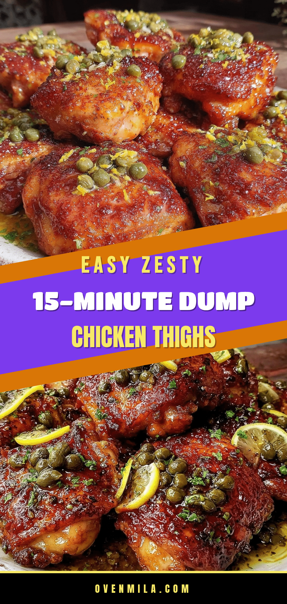 lazy dump chicken thighs recipe