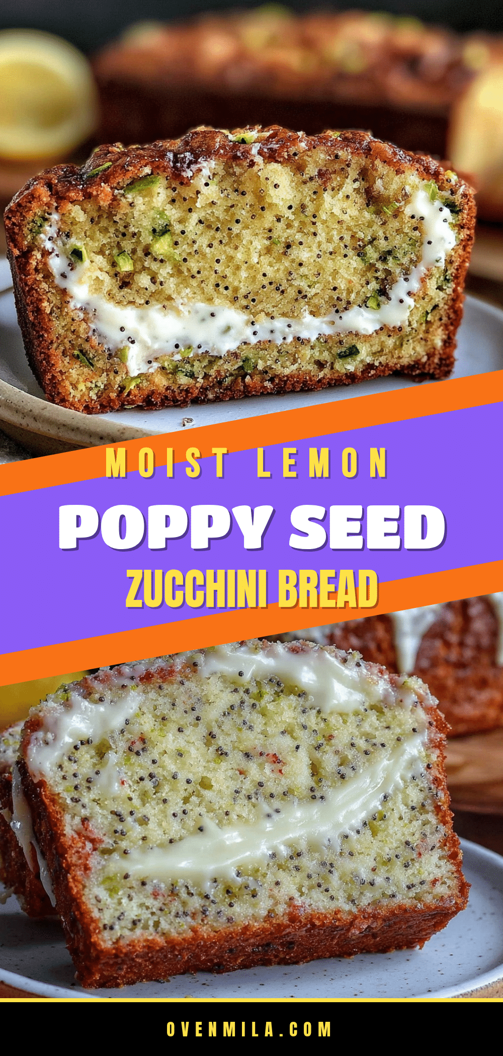 lemon poppy seed zucchini bread recipe