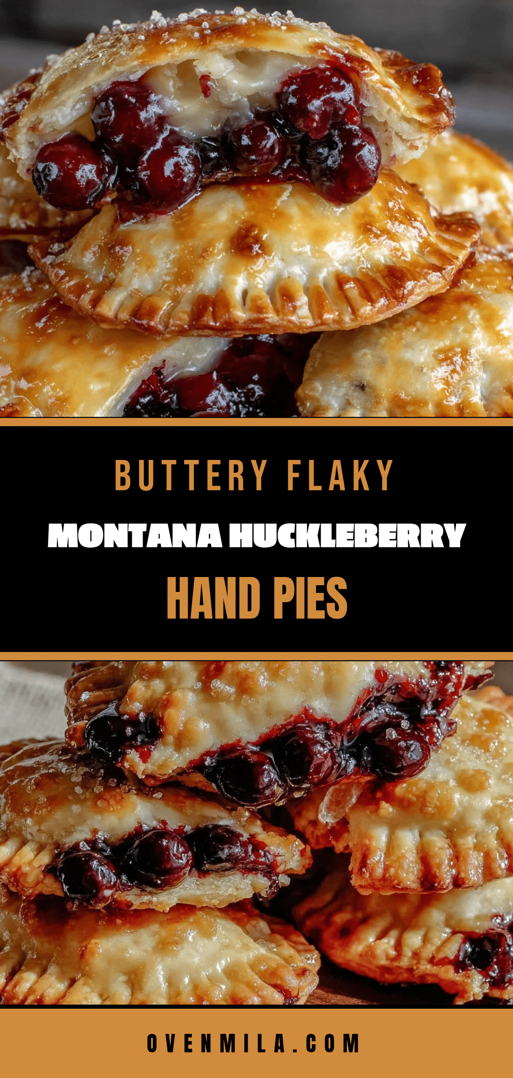 Montana-Style Huckleberry Hand Pies recipe