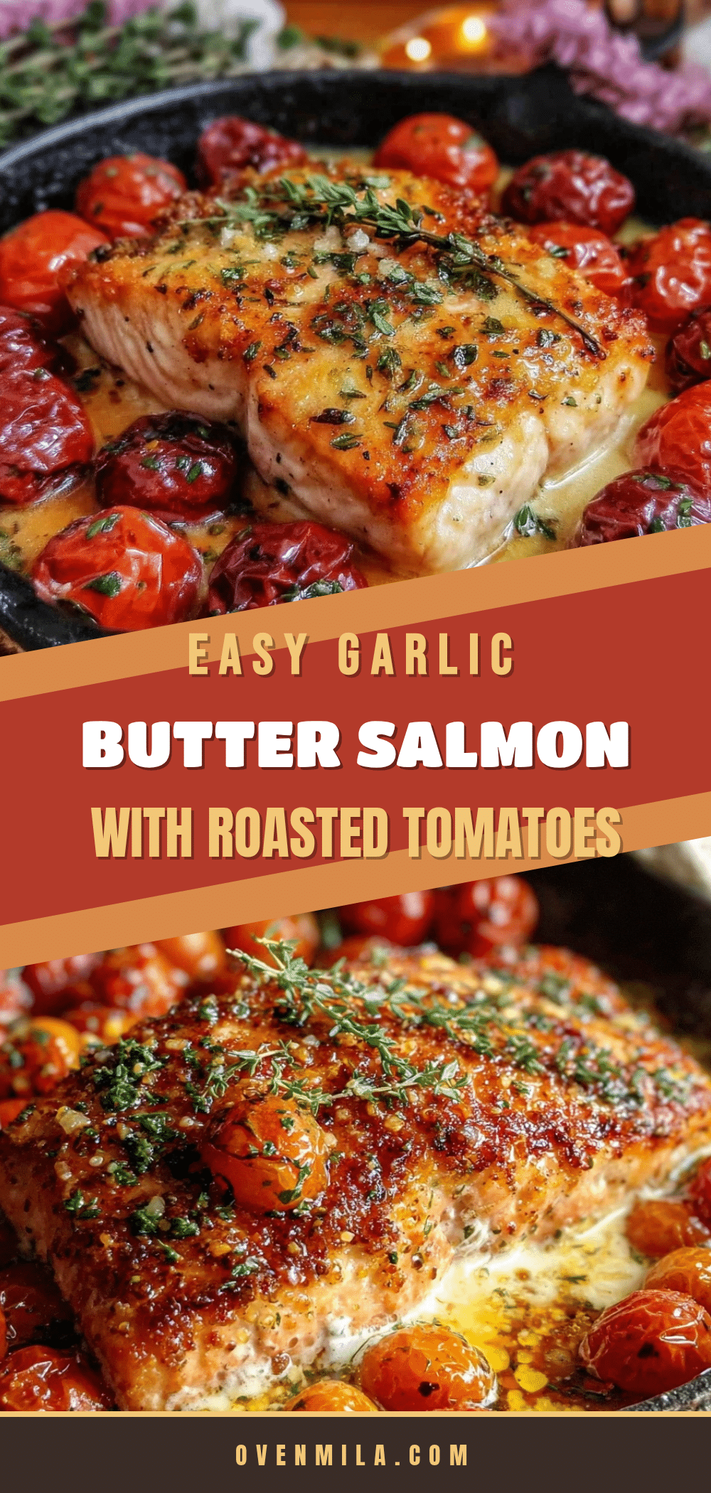 one-pan garlic butter salmon recipe