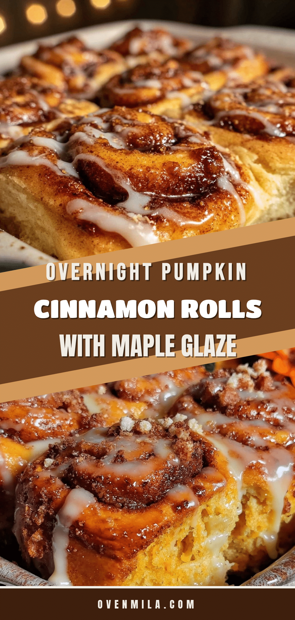 pumpkin cinnamon rolls recipe