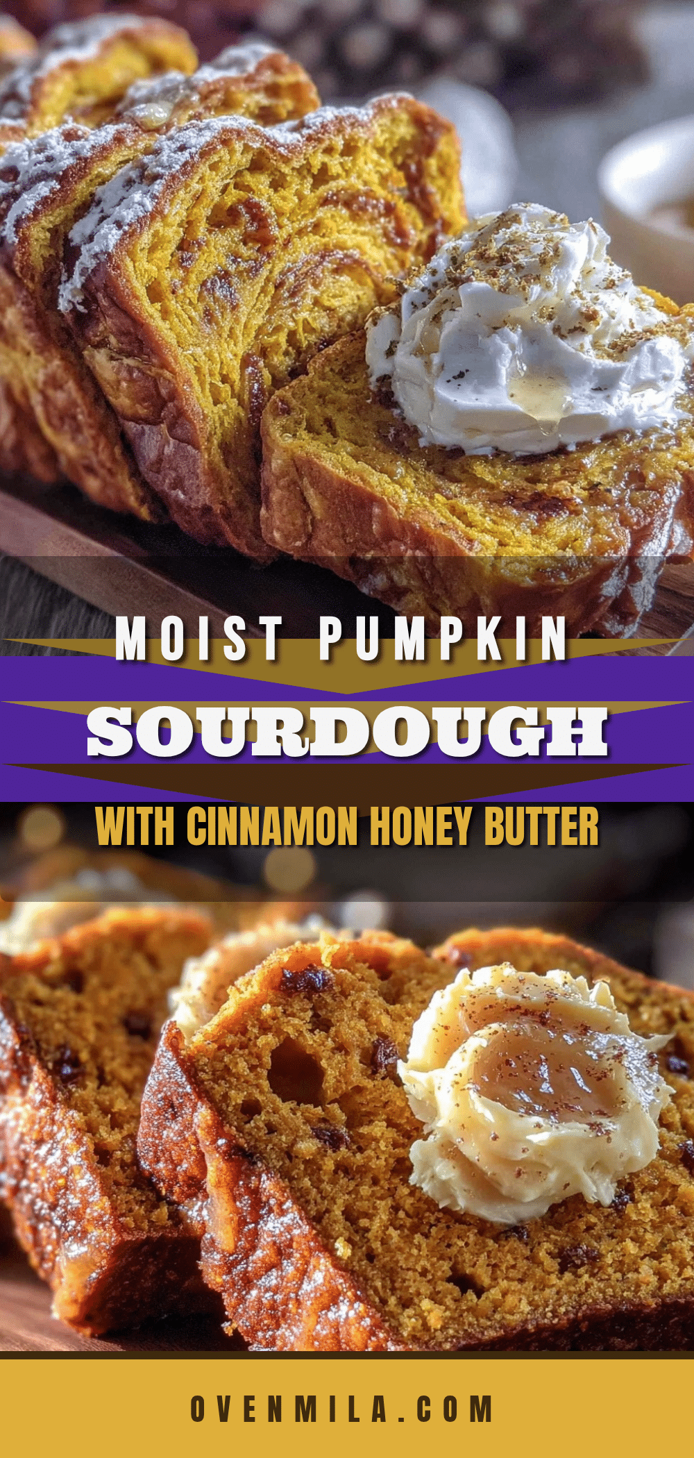 pumpkin sourdough bread recipe
