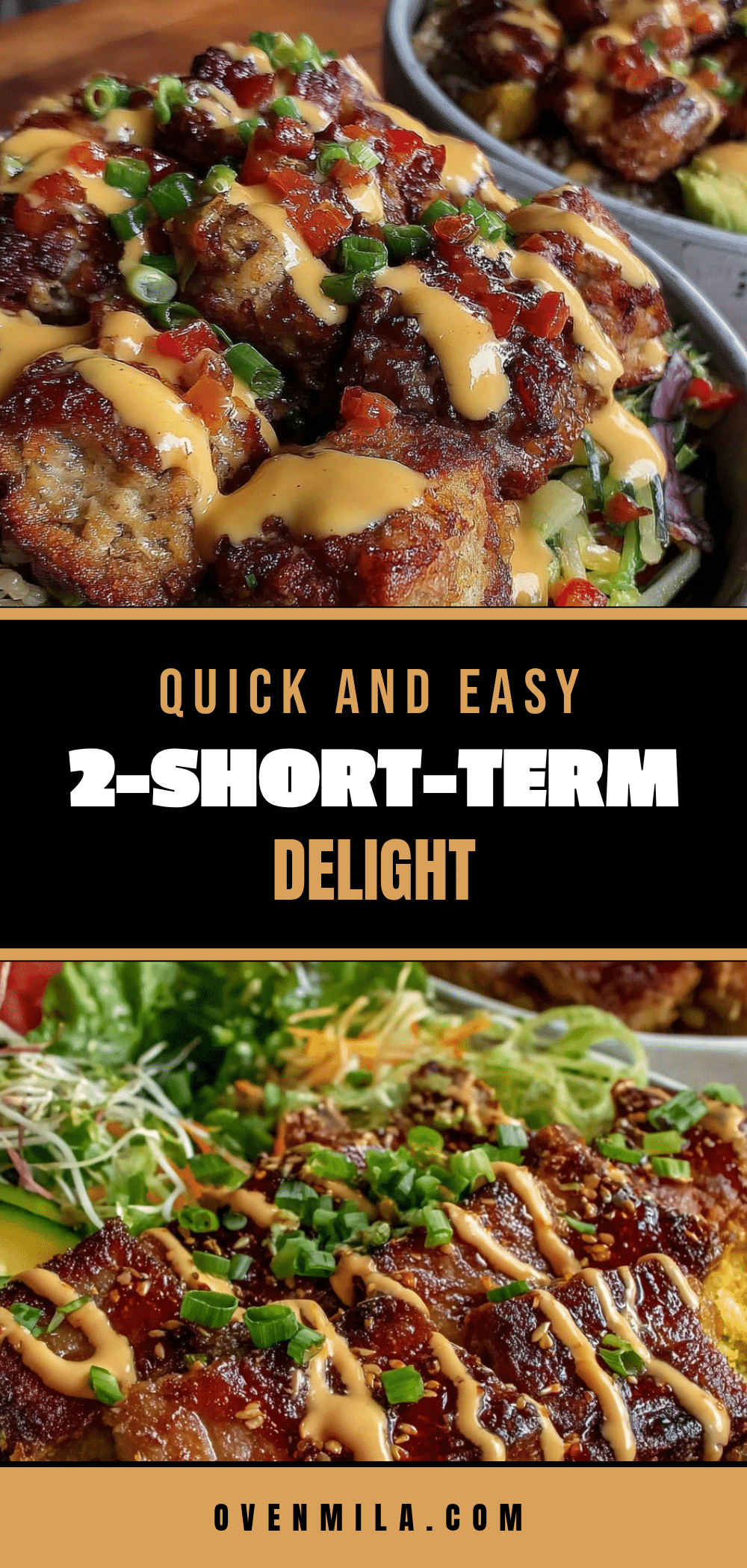quick 2-short-term meal bowls recipe