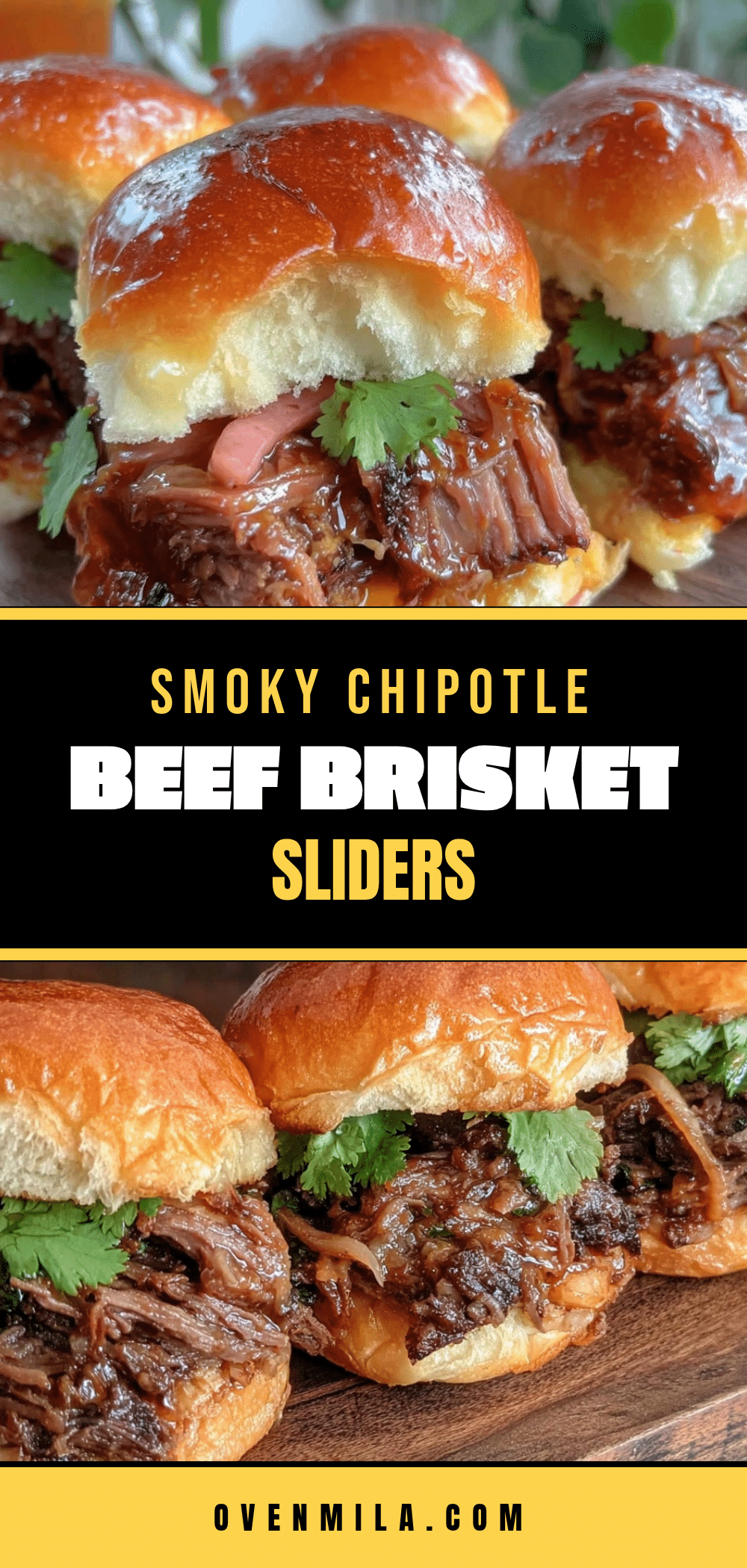 smoky chipotle beef brisket sliders recipe