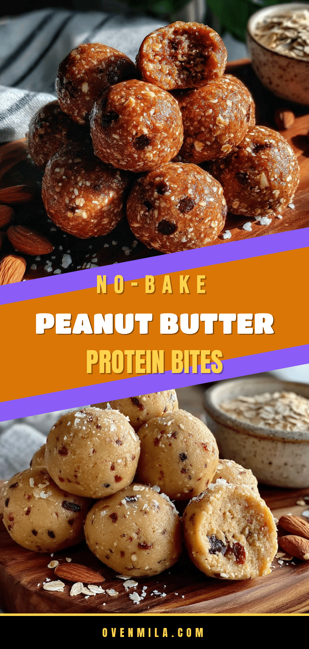 easy peanut butter banana protein balls for school snacks recipe