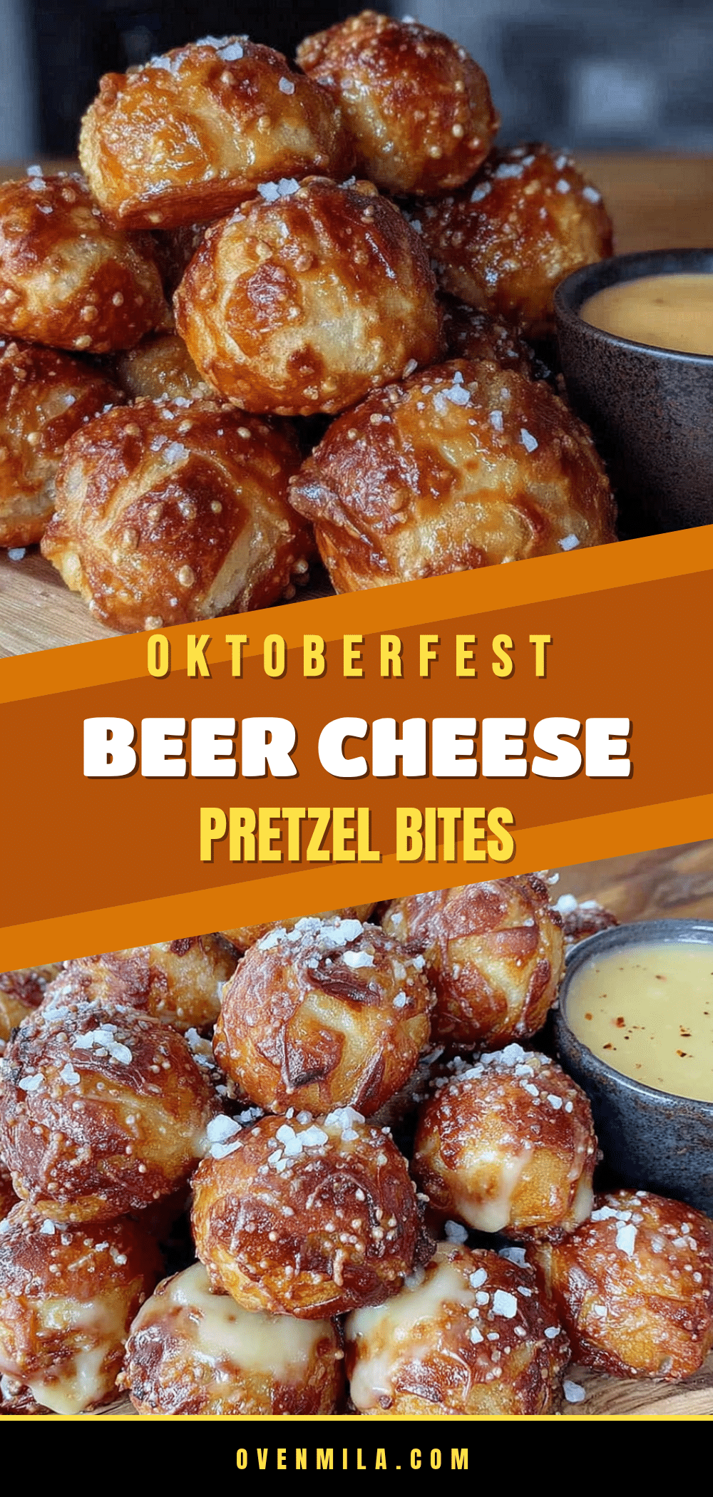 German beer cheese pretzel bites recipe