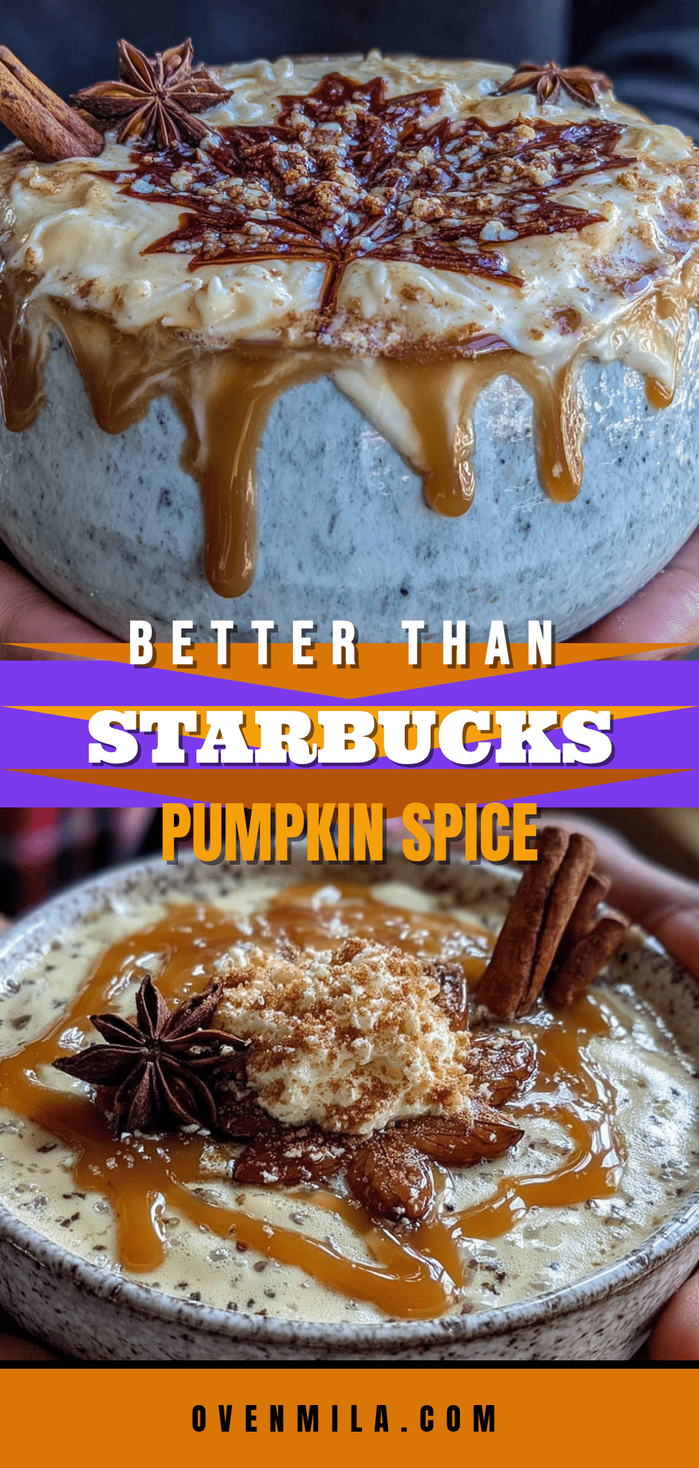 homemade pumpkin spice latte recipe