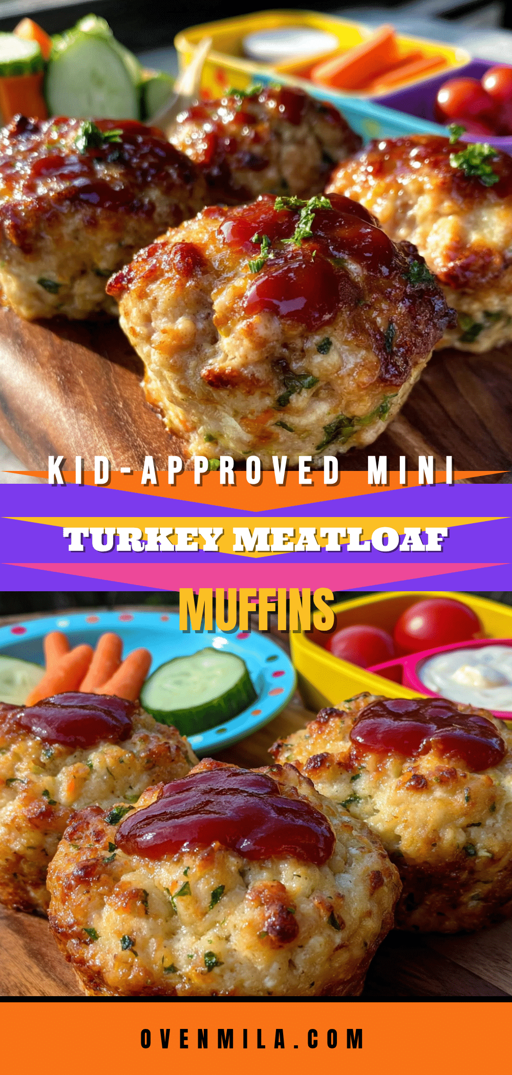 mini turkey meatloaf muffins recipe