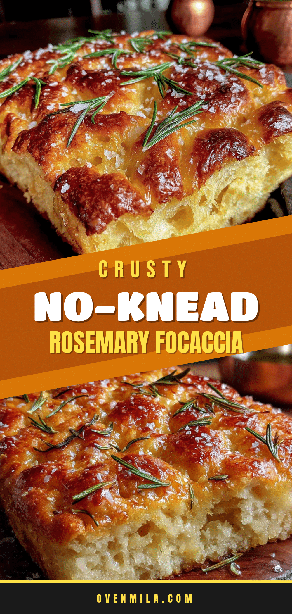 no-knead sourdough focaccia recipe