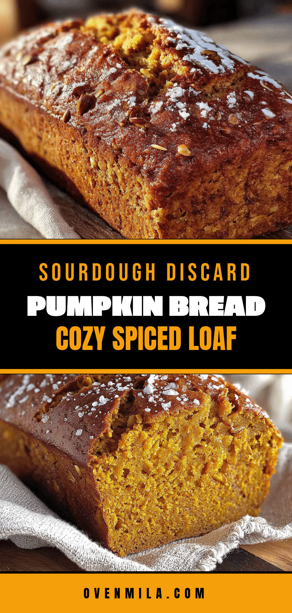 sourdough discard pumpkin bread recipe