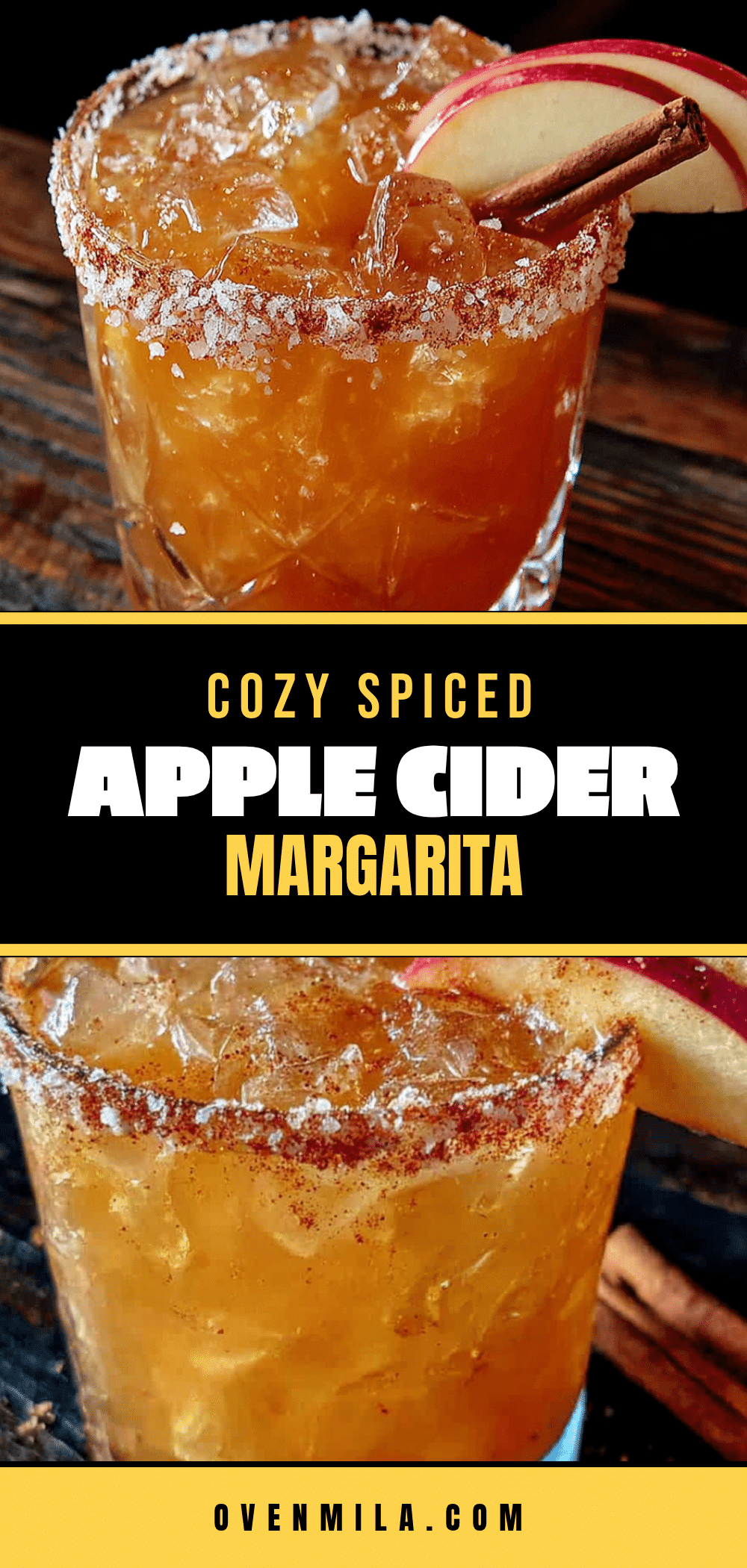 Spiced Apple Cider Margarita recipe