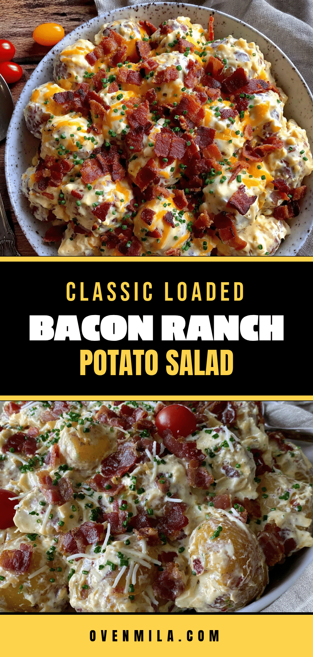 classic loaded bacon ranch potato salad recipe