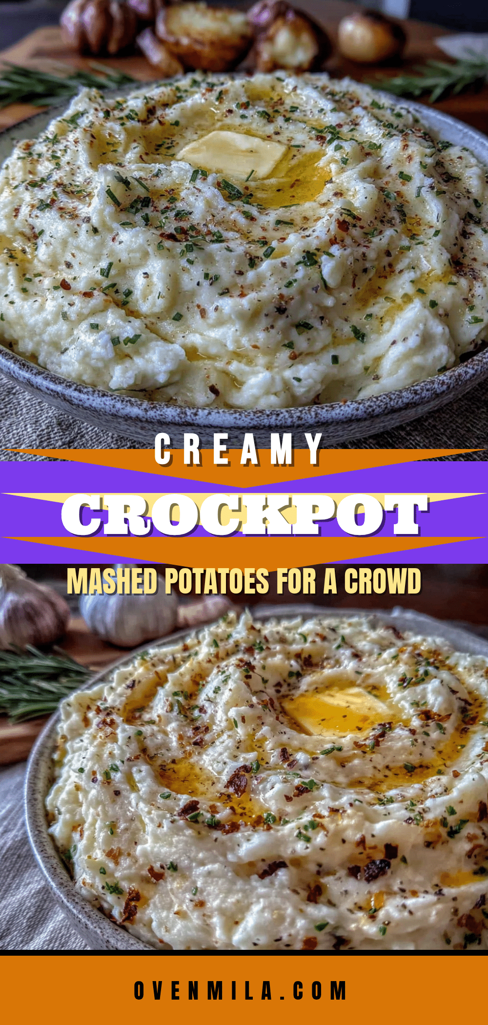 creamy crockpot mashed potatoes for a crowd recipe