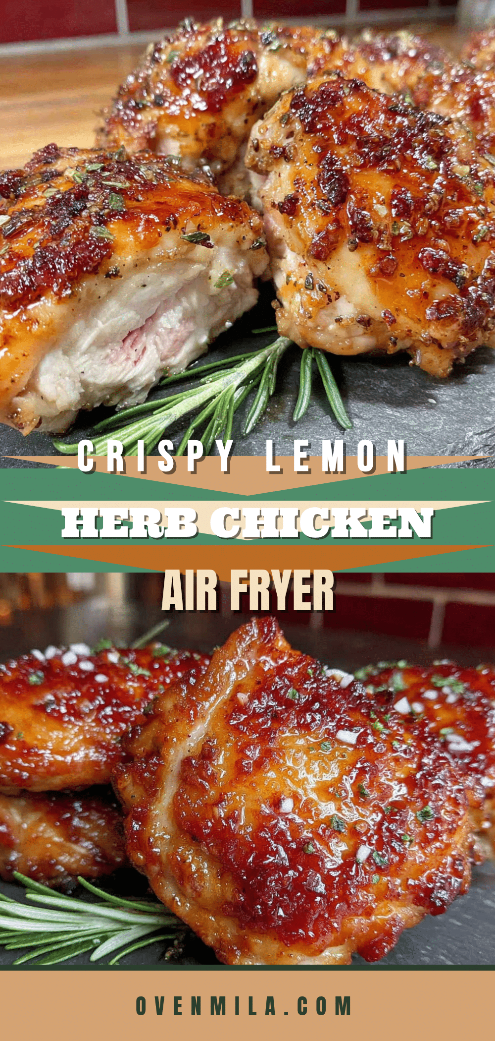 crispy air fryer chicken thighs recipe