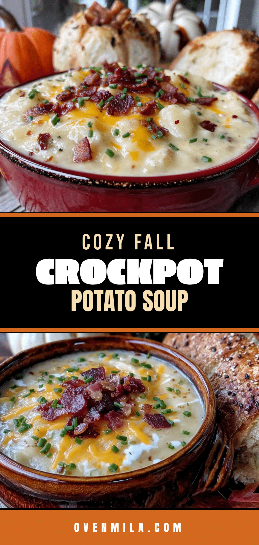 crockpot potato soup recipe