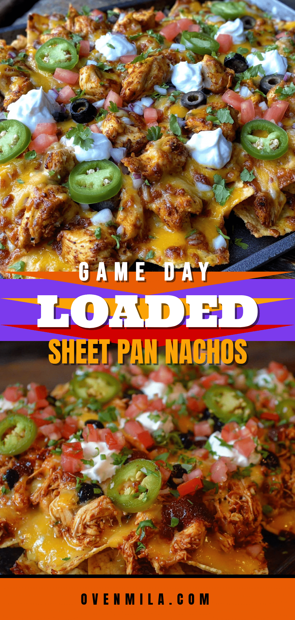 game day chicken nachos recipe