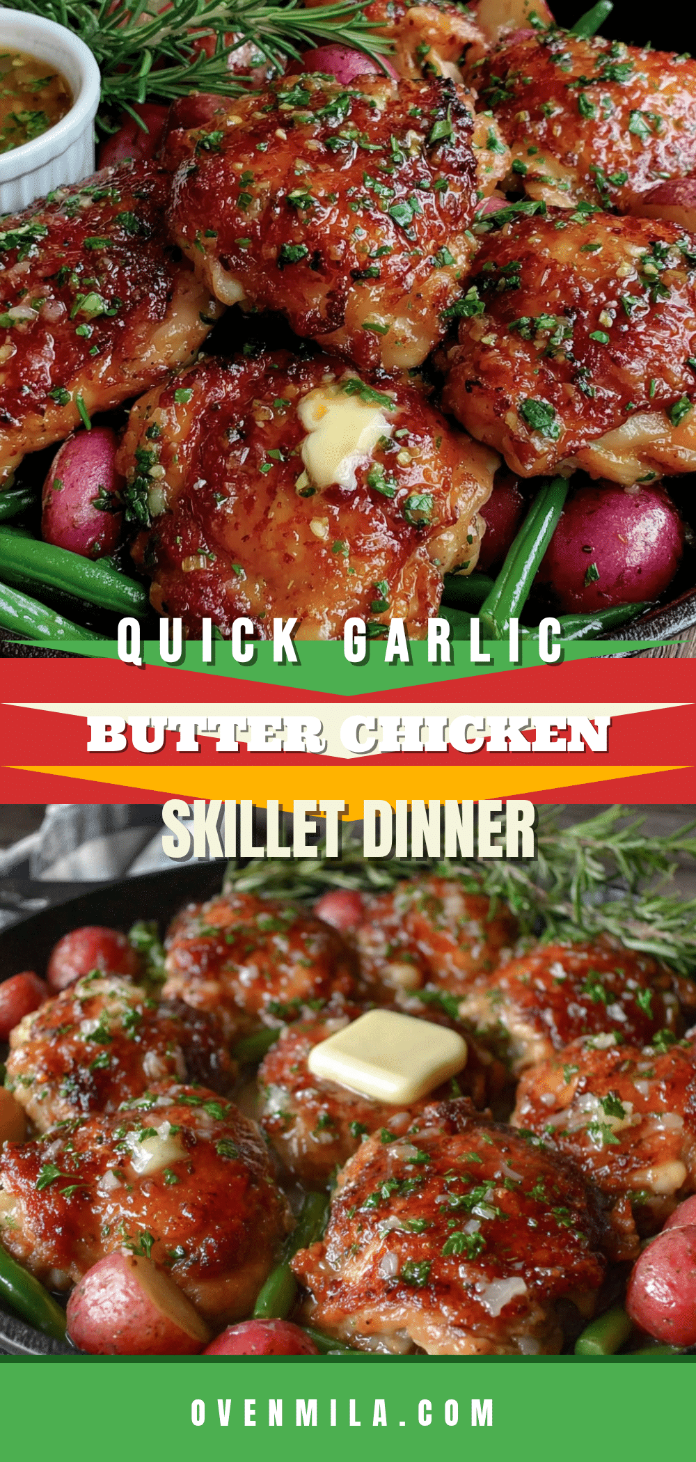garlic butter chicken skillet recipe