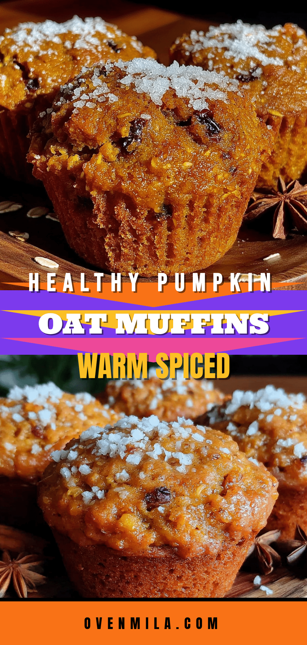 healthy pumpkin oat muffins recipe