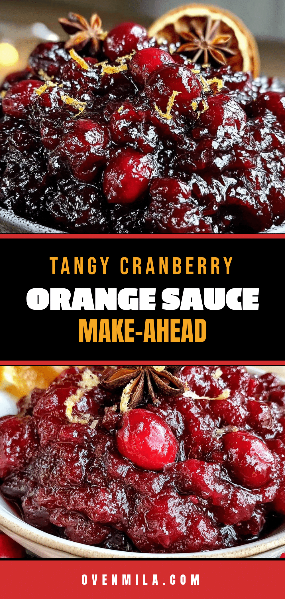 make-ahead cranberry orange sauce recipe