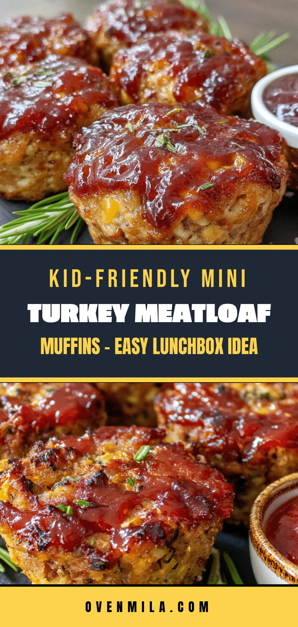 mini turkey meatloaf muffins recipe