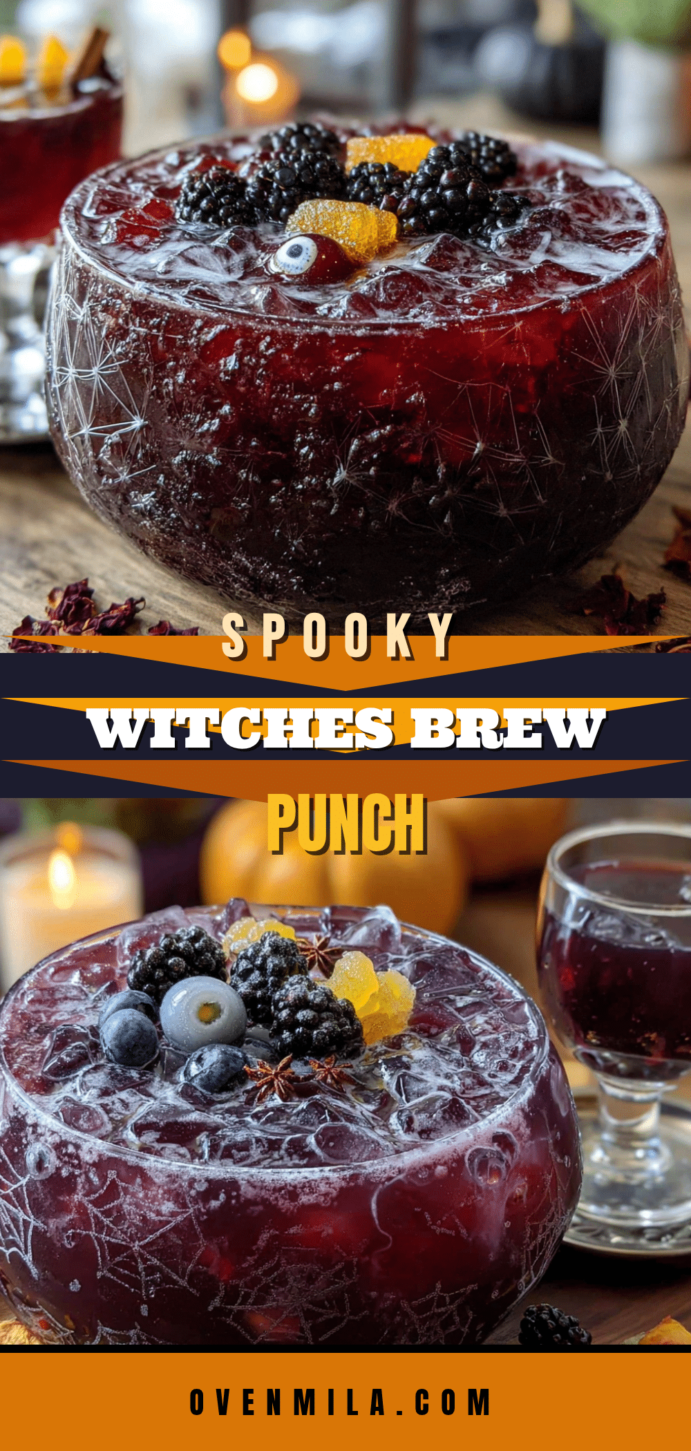 non-alcoholic witches brew halloween punch recipe