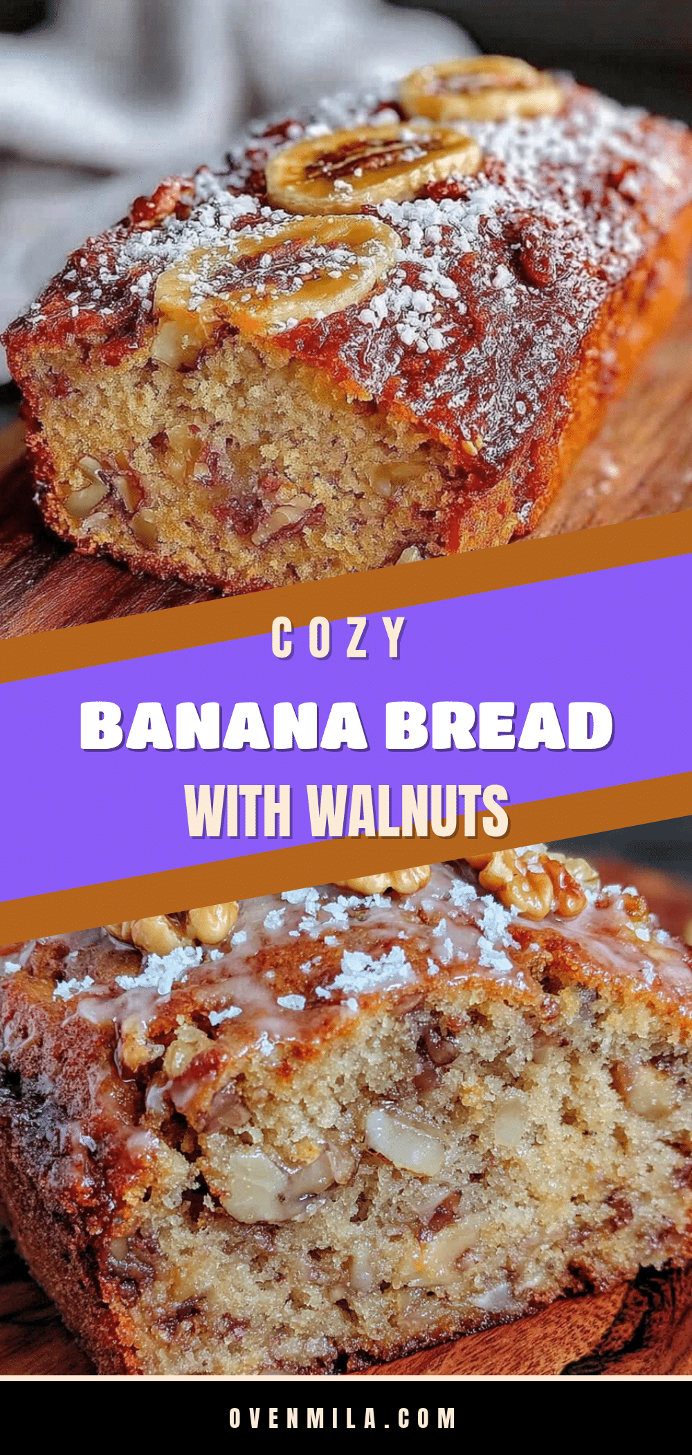 one bowl banana bread with walnuts recipe