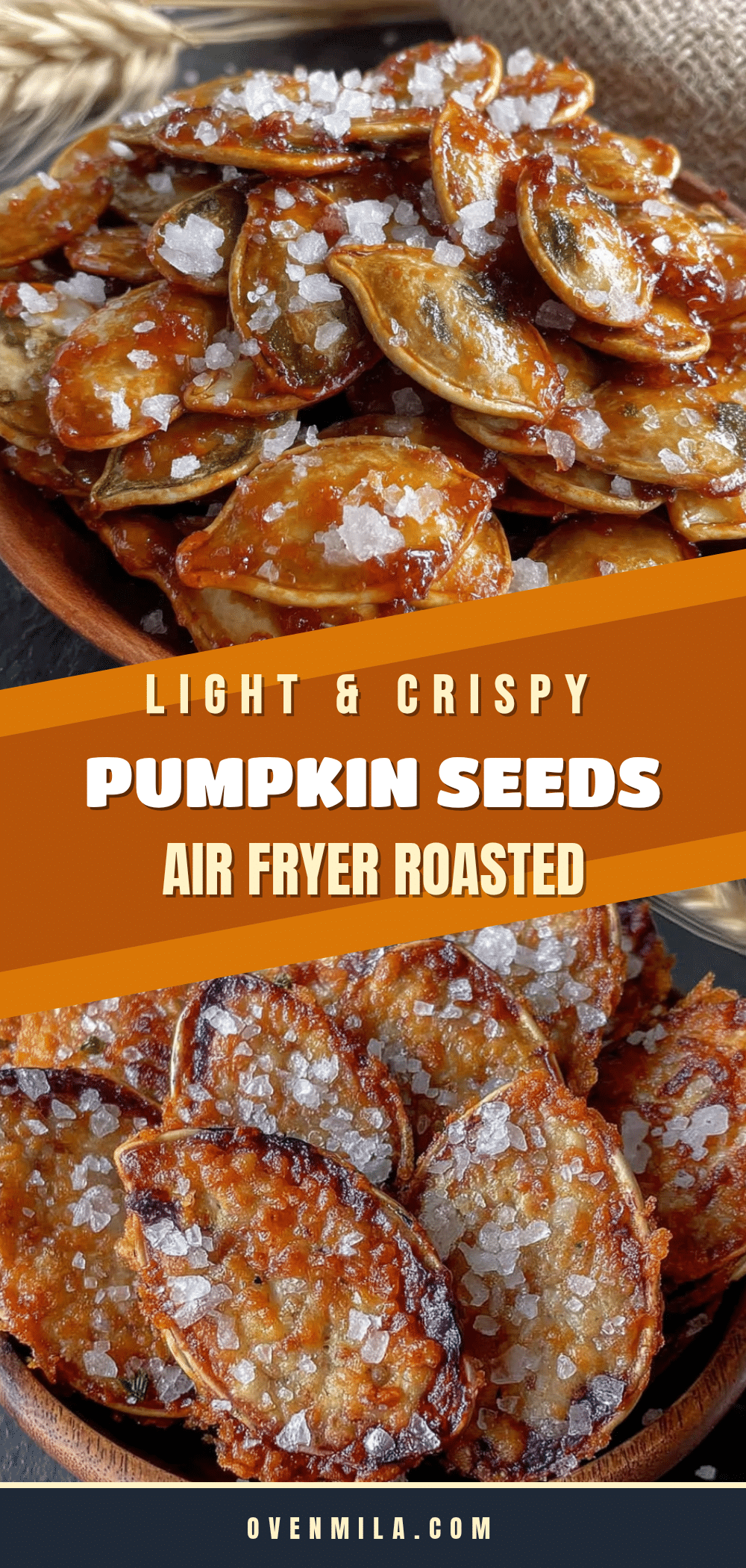 air fryer pumpkin seeds recipe