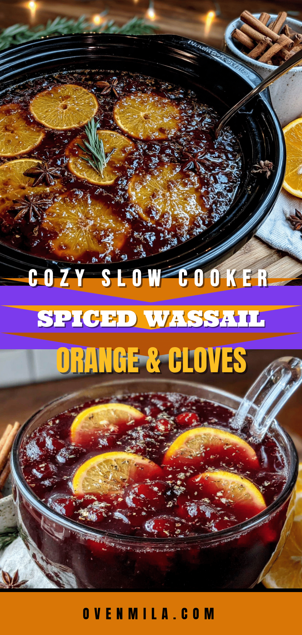 cozy slow cooker spiced wassail recipe