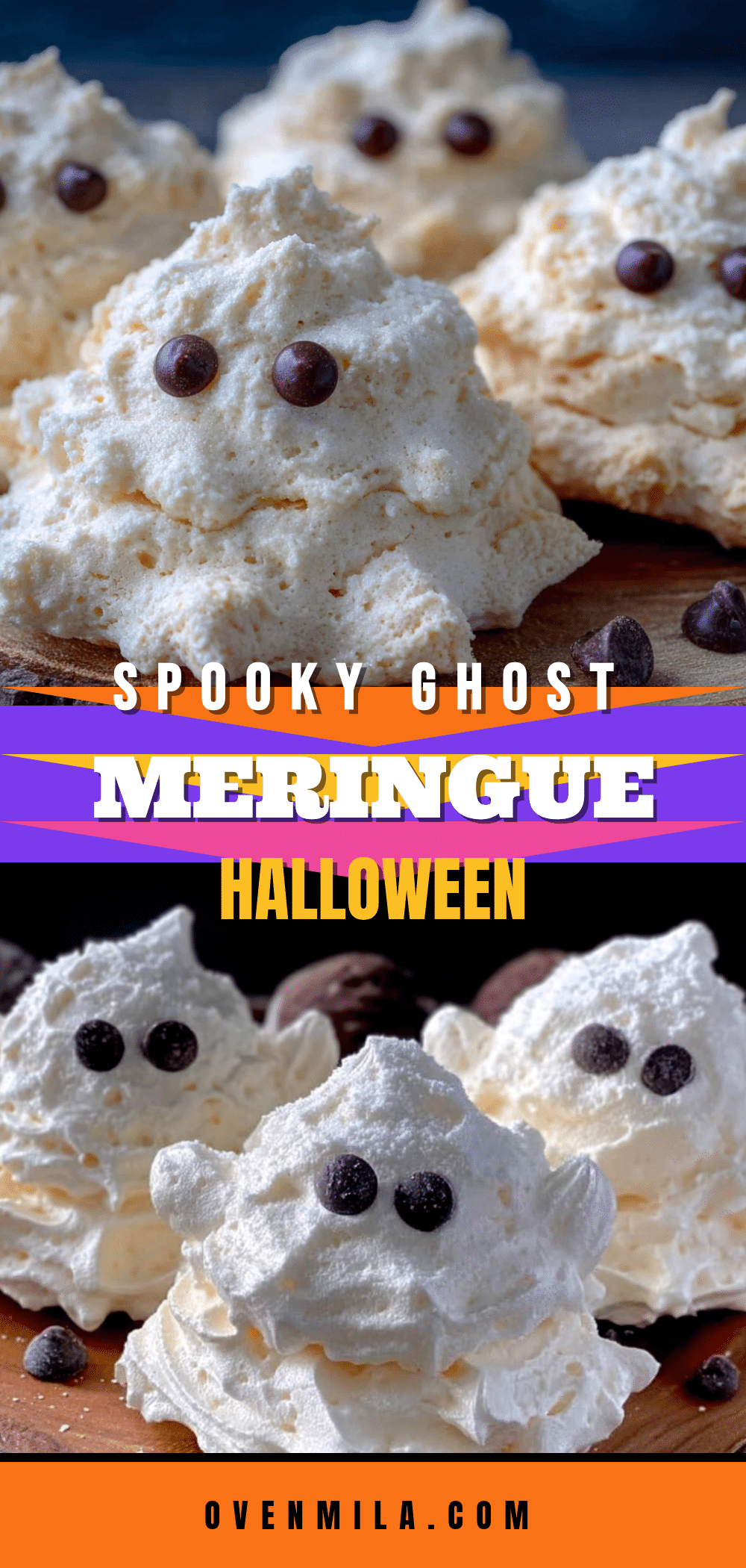 ghost meringue cookies recipe